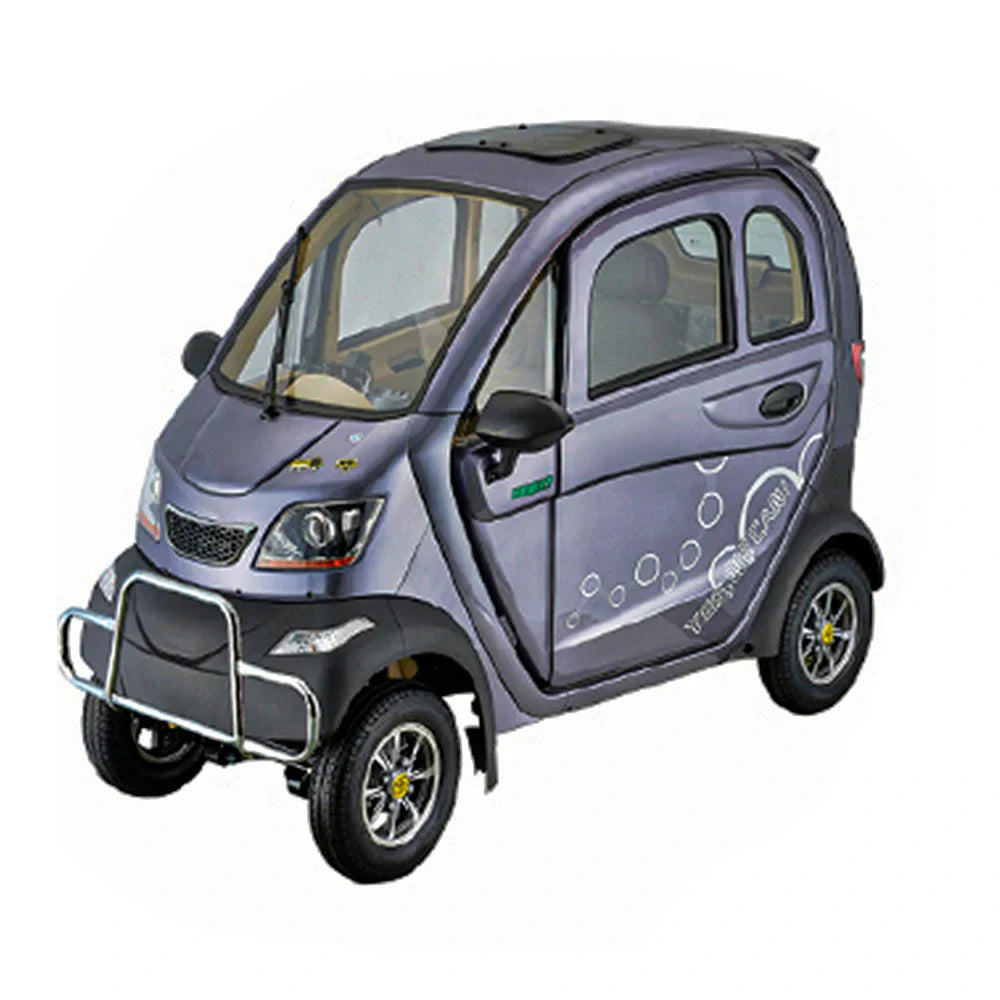 ROLLUX Enclosed Scooter with All 60V1200W 80km Wheel - Brushless Electric Steering Mobility 70 Motor, - Terrain Range