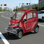 ROLLUX All Mobility - Electric Design, Brushless Motor, Control, Scooter 70 Enclosed 60V1200W Wheel Steering Terrain 80km - Range