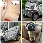 ROLLUX Enclosed Scooter with All 60V1200W 80km Wheel - Brushless Electric Steering Mobility 70 Motor, - Terrain Range
