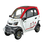 ROLLUX Enclosed Comfort, All-Weather 70-80km Steering 60V1200W Control Urban - Motor, Safe Scooter Mobility with Wheel Range, Travel