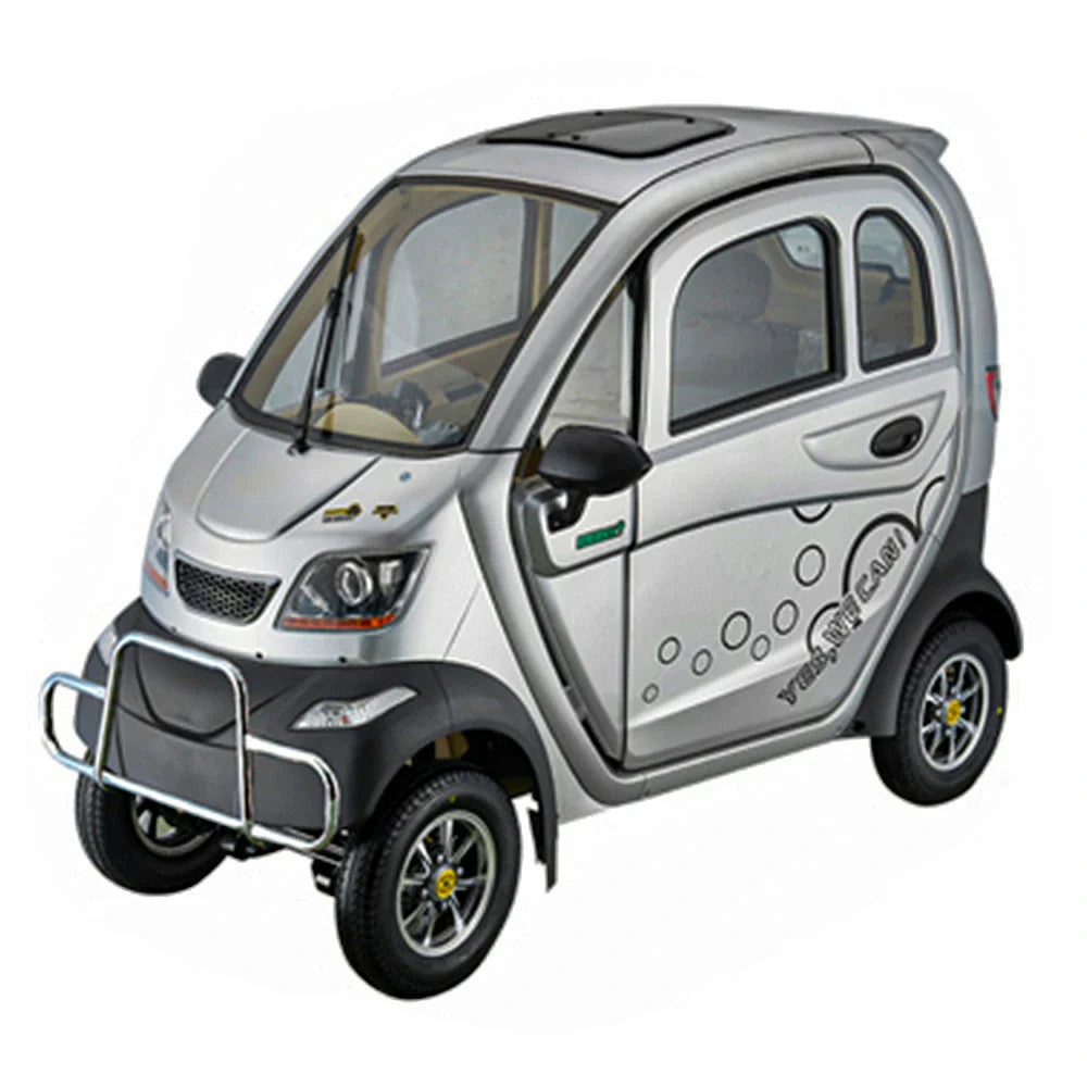 ROLLUX Enclosed All-Weather Scooter - with Urban Wheel Control Mobility Motor, 70-80km Range, 60V1200W Safe Comfort, Steering Travel