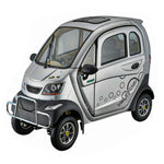 ROLLUX Enclosed Long Urban 70-80km Scooter Comfort, - Mobility All-Weather Armrest Commuting Range, 60V1200W with Safe Motor, Control