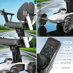 ROLLUX Foldable - Store to Battery, - Mobility Easy 4-Wheel 13Ah/20Ah Lithium Scooter Compact Portable White