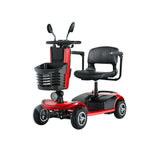 ROLLUX 350W Battery, Compact Lightweight - Scooter - Design Lithium 20Ah 4-Wheel Mobility Red