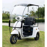 ROLLUX E3 Wheel battery 3 Dual Lithium 1600W Motors Mobile Scooter-White