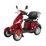 ROLLUX 500W Mobility 60V20Ah Battery Electric Red Scooter Drum Lead-Acid/Lithium Brake