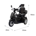 ROLLUX AFA2D Mobility 60V20Ah Battery 500W Electric Drum Lead-Acid/Lithium Scooter Brake