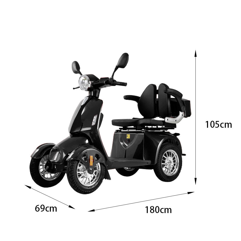 ROLLUX AFA2D4D Lead-Acid/Lithium Battery Electric Drum 500W Scooter 60V20Ah Mobility Brake