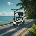 ROLLUX FY-VRLA Lead-Acid/Lithium Electric Battery Mobility 48V12Ah Drum Scooter 350W Brake