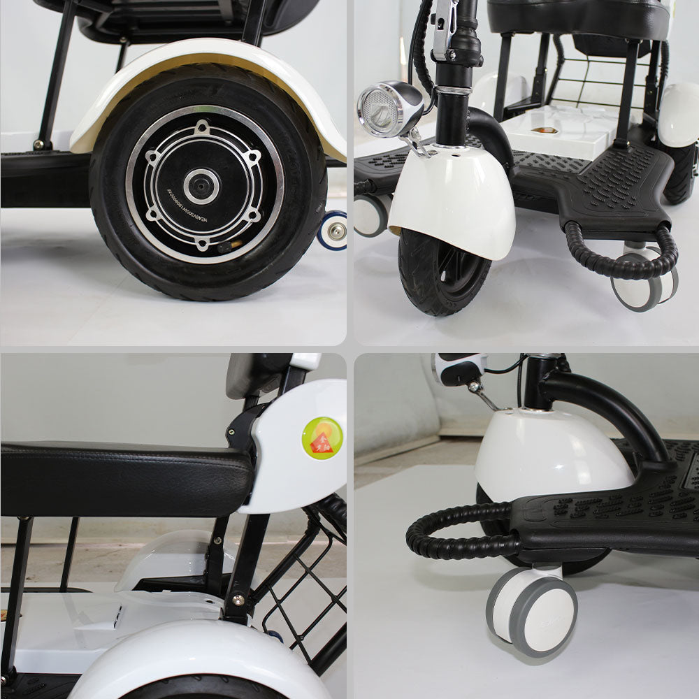 ROLLUX FY-VRLA Lead-Acid/Lithium Electric Battery Mobility 48V12Ah Drum Scooter 350W Brake