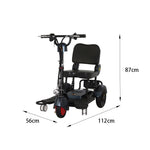ROLLUX FY-VRLA Lead-Acid/Lithium Electric Battery Mobility 48V12Ah Drum Scooter 350W Brake