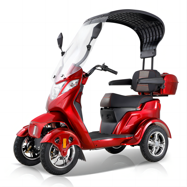 ROLLUX LTH4W Battery Electric 60V20Ah 500W Mobility Drum Scooter Lead-Acid/Lithium Brake
