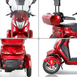 ROLLUX LTH4W Battery Electric 60V20Ah 500W Mobility Drum Scooter Lead-Acid/Lithium Brake