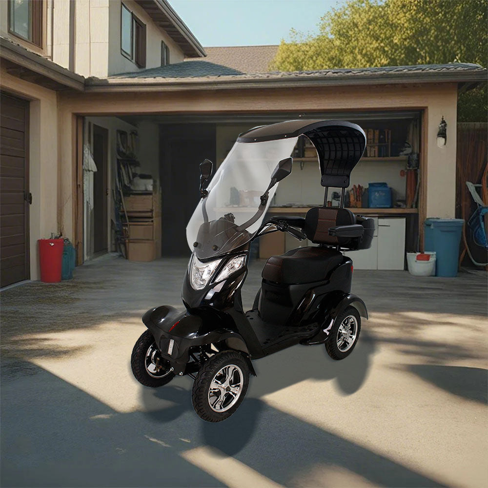 ROLLUX LTH4W Battery Electric 60V20Ah 500W Mobility Drum Scooter Lead-Acid/Lithium Brake
