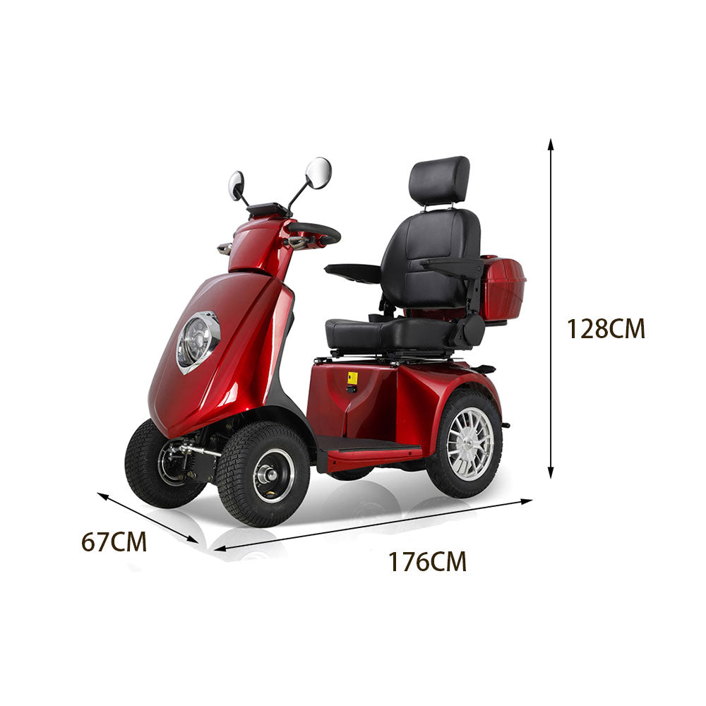 ROLLUX JXY5D Drum Lead-Acid/Lithium Electric 48V20Ah 500W Battery Mobility Scooter Brake