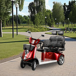 ROLLUX JXY5D2 60V20Ah 1000W Lead-Acid/Lithium Battery Dual-Seat Electric Mobility Scooter