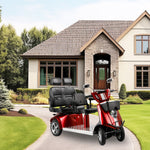ROLLUX JXY5D2 60V20Ah 1000W Lead-Acid/Lithium Battery Dual-Seat Electric Mobility Scooter