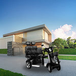 ROLLUX JXY5D2 60V20Ah 1000W Lead-Acid/Lithium Battery Dual-Seat Electric Mobility Scooter