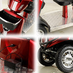 ROLLUX JXY5D2 60V20Ah 1000W Lead-Acid/Lithium Battery Dual-Seat Electric Mobility Scooter