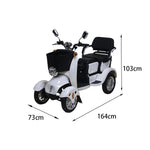 ROLLUX XG4W Mobility Battery Electric Lead-Acid/Lithium 60V20Ah Scooter 500W Drum Brake