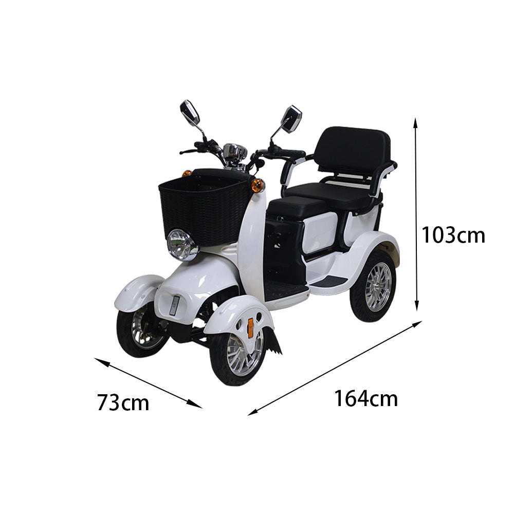 ROLLUX XG4W Mobility Battery Electric Lead-Acid/Lithium 60V20Ah Scooter 500W Drum Brake