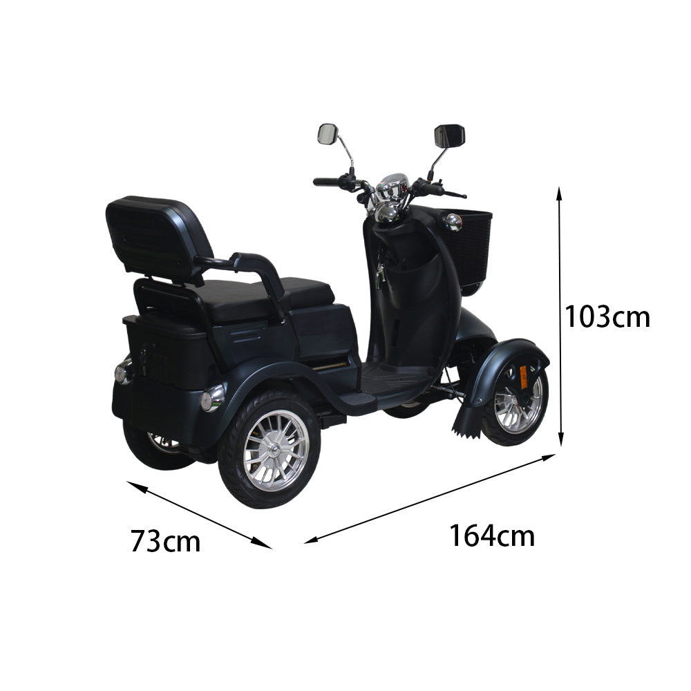 ROLLUX XG4W Mobility Battery Electric Lead-Acid/Lithium 60V20Ah Scooter 500W Drum Brake