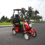 ROLLUX XH4W Battery 500W Electric Mobility Scooter 48V20Ah Lead-Acid/Lithium with Canopy