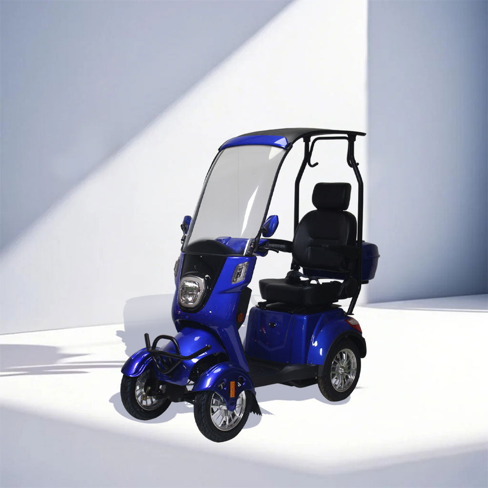 ROLLUX XH4W Battery 500W Electric Mobility Scooter 48V20Ah Lead-Acid/Lithium with Canopy