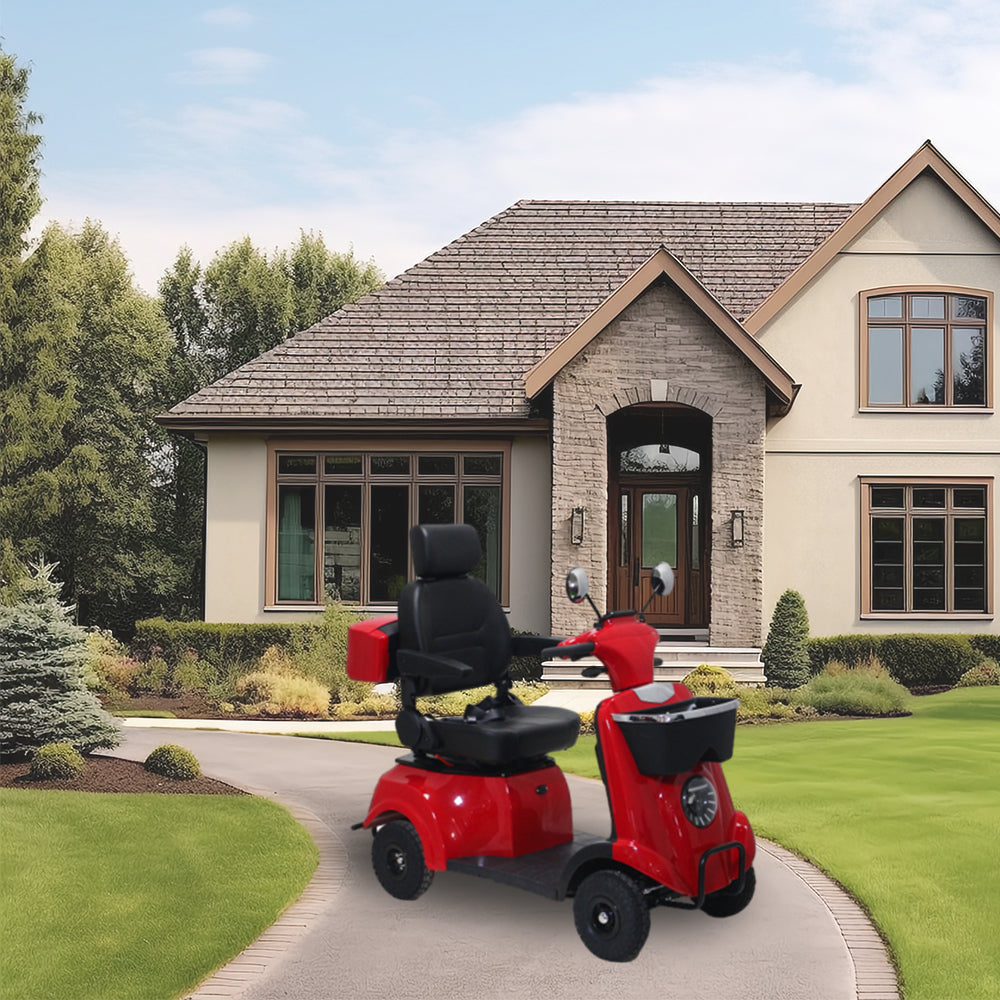 ROLLUX XJK Electric Battery Mobility Scooter Drum Lead-Acid/Lithium 500W 48V20Ah Brake