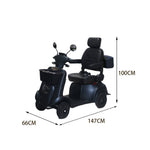 ROLLUX XJK Electric Battery Mobility Scooter Drum Lead-Acid/Lithium 500W 48V20Ah Brake
