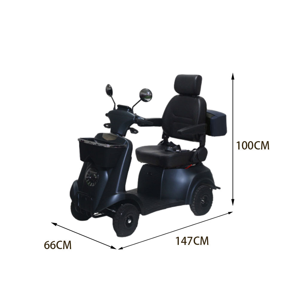 ROLLUX XJK Electric Battery Mobility Scooter Drum Lead-Acid/Lithium 500W 48V20Ah Brake