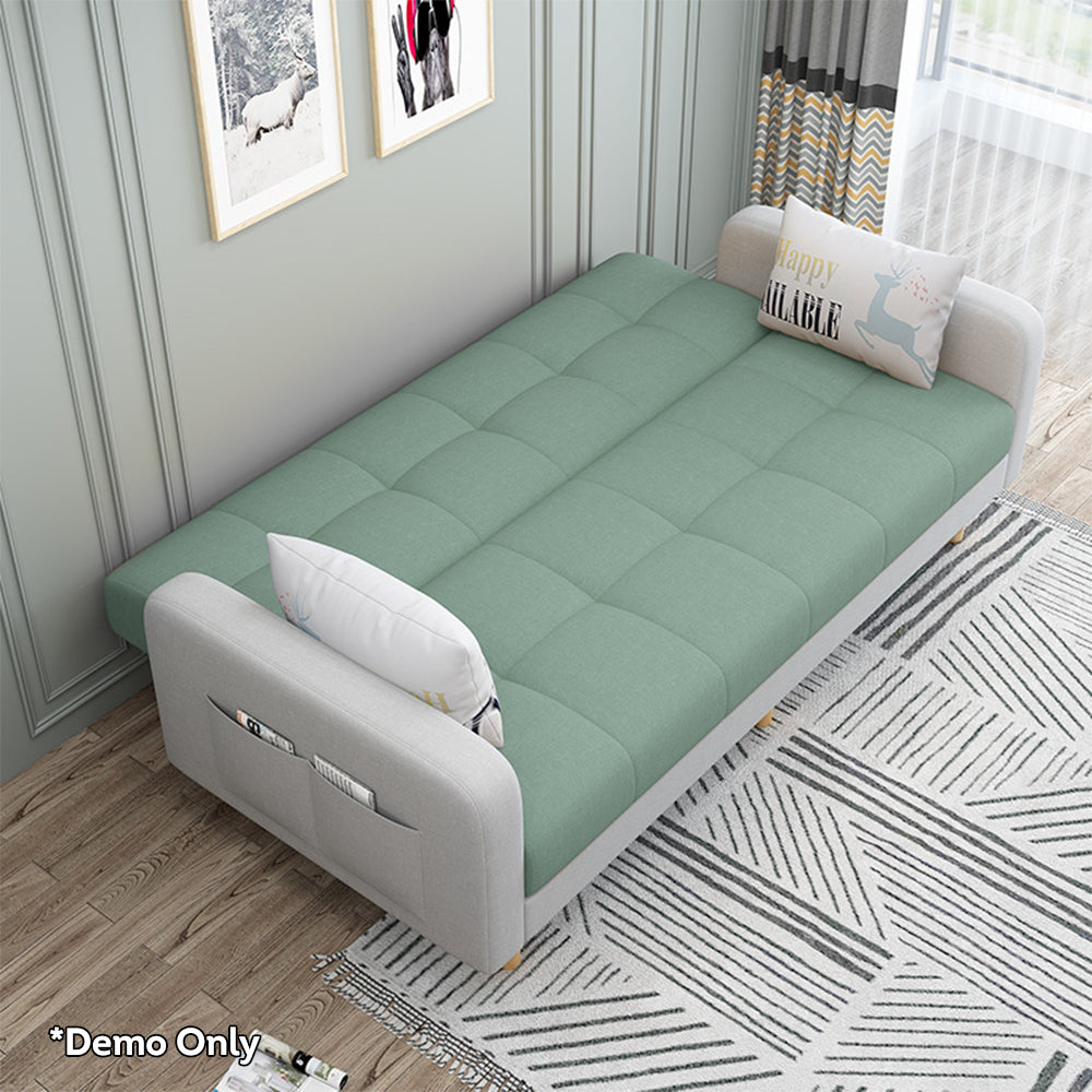 LIVARA 170cm/ 200cm Bed Solid Sofa Multifunctional Wood Frame