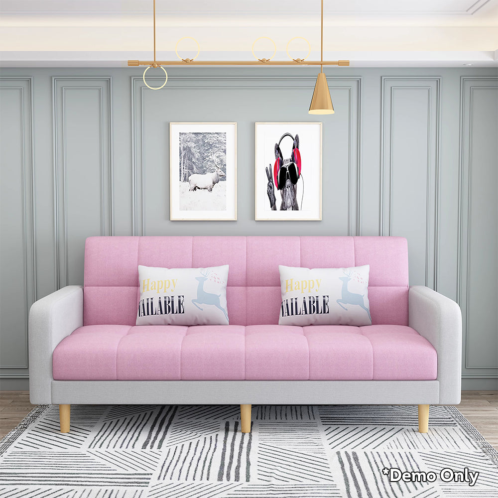 LIVARA 170cm/ 200cm Bed Solid Sofa Multifunctional Wood Frame