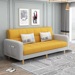 LIVARA 170cm/ 200cm Bed Solid Sofa Multifunctional Wood Frame