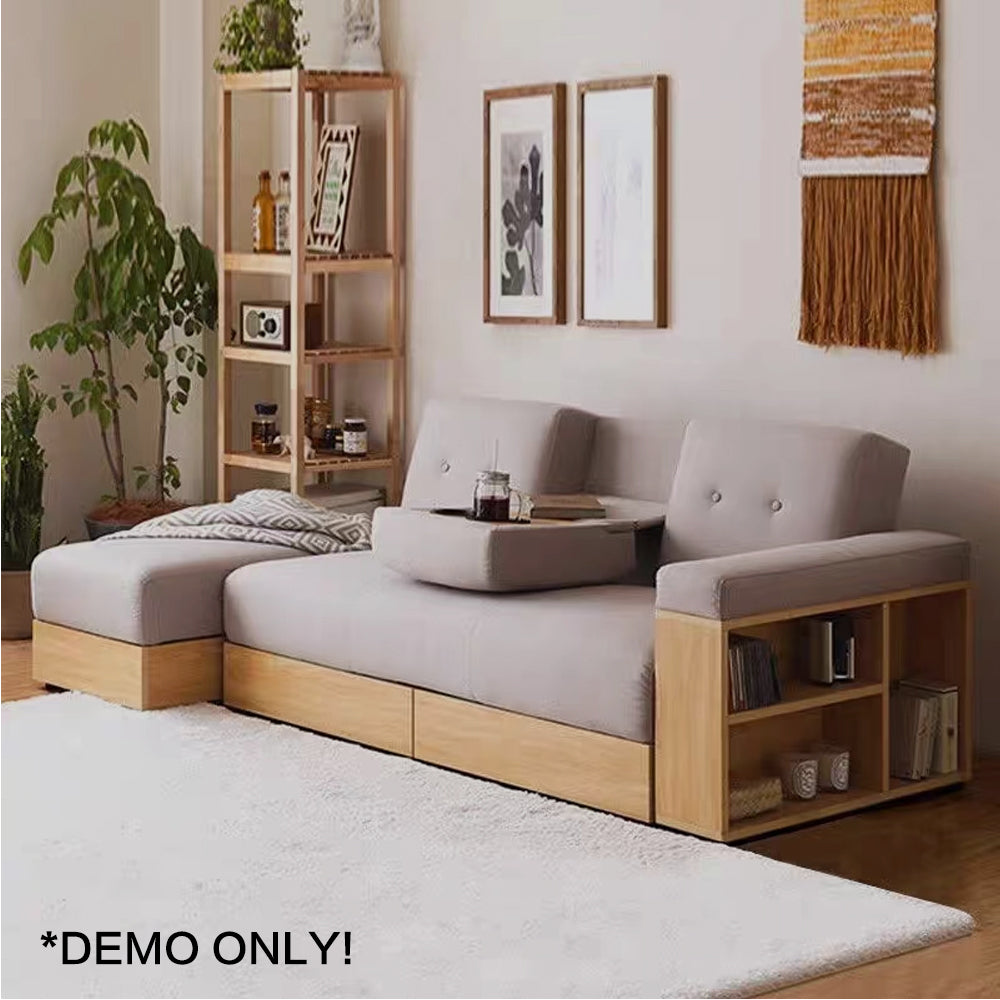 LIVARA 207CM Sofa Bed w/ Multi-functional Storage Space