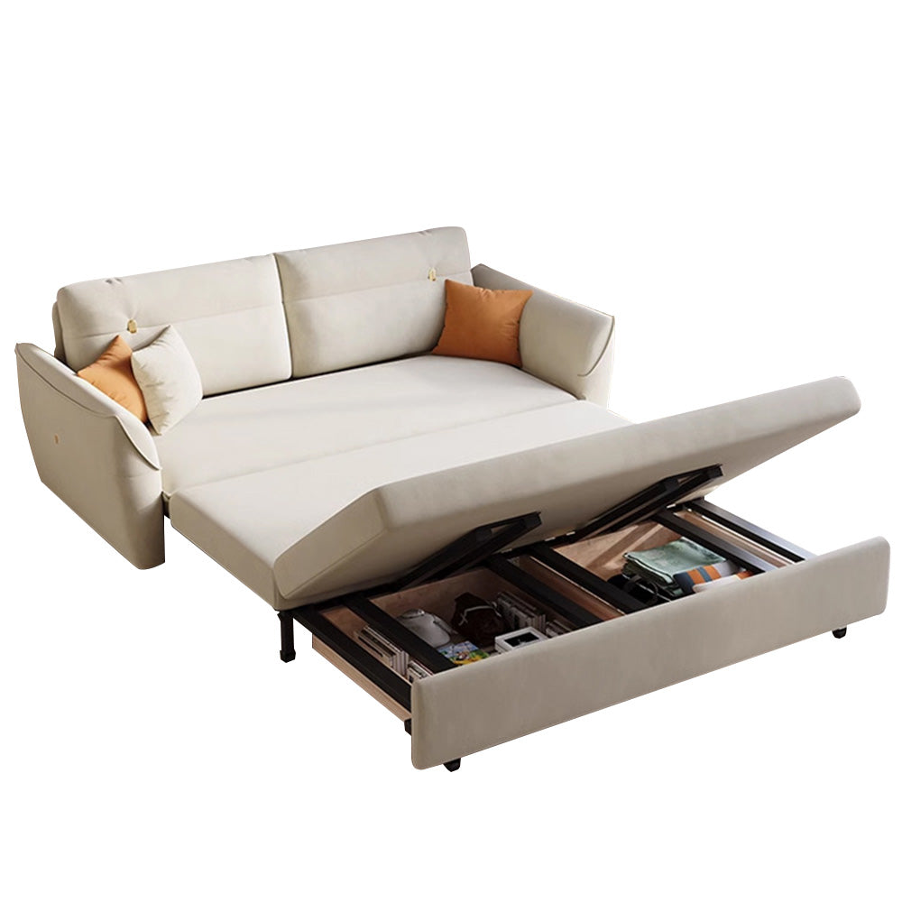 LUXORA 130-210cm Sofa Sofa Storage Folding Telescopic Bed