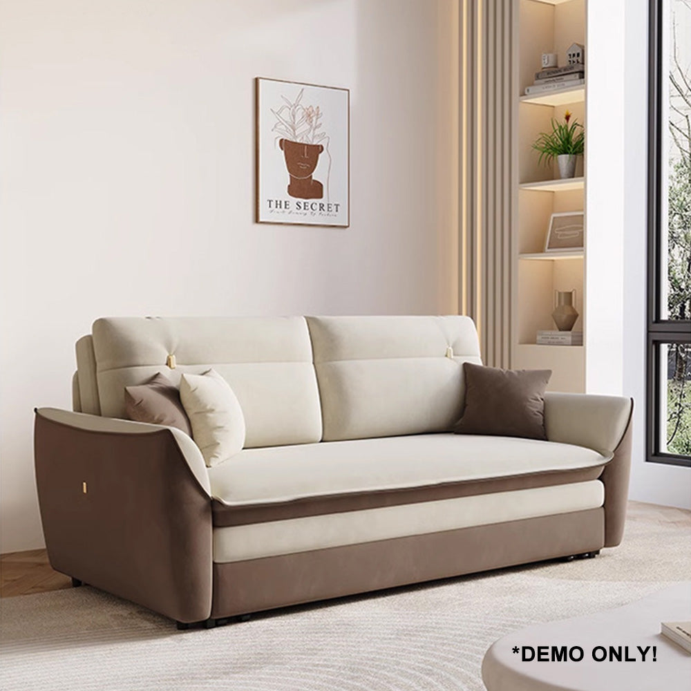 LUXORA 130-210cm Sofa Sofa Storage Folding Telescopic Bed