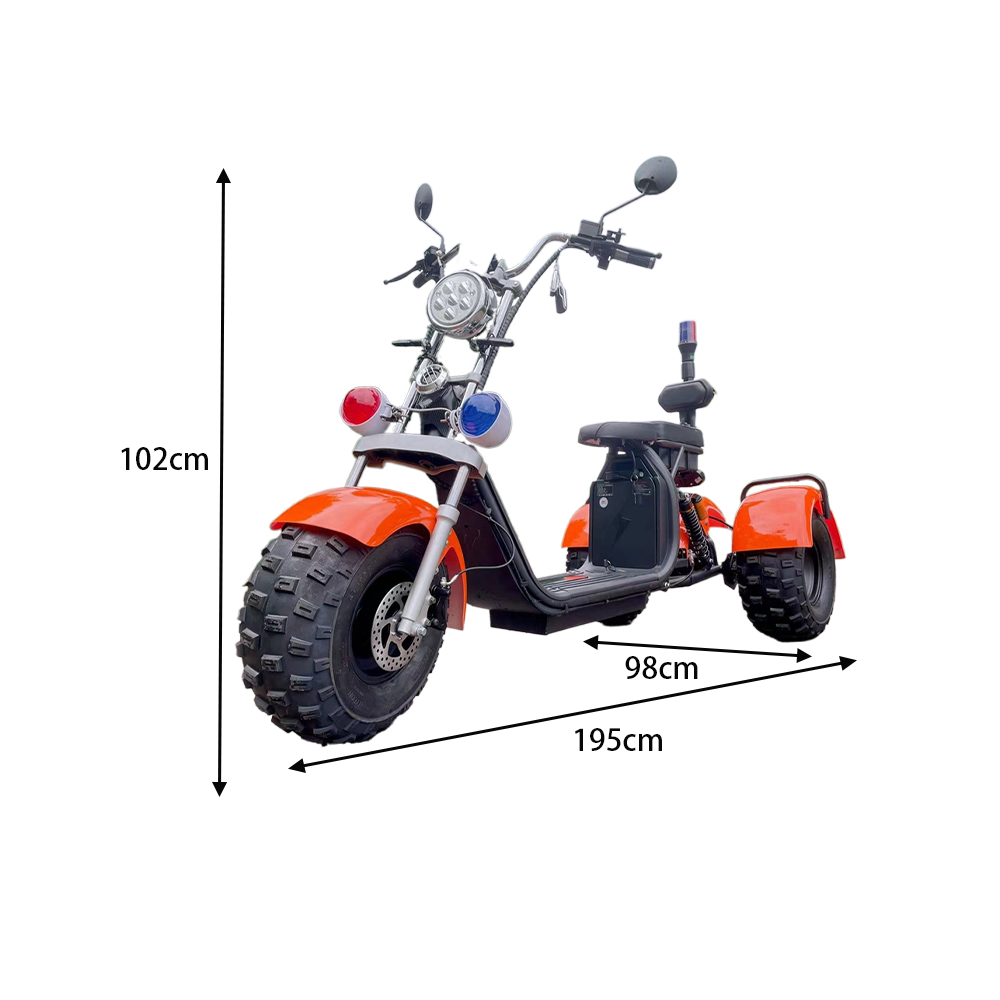 GLIDER HALLEY SC 08 25km/h More Motorbike/Motorcycle/Scooter Electric Cruise Lithium 60V at 12-20AH (Details 1000W - Three-Wheel Battery Unlock Power Inside)*