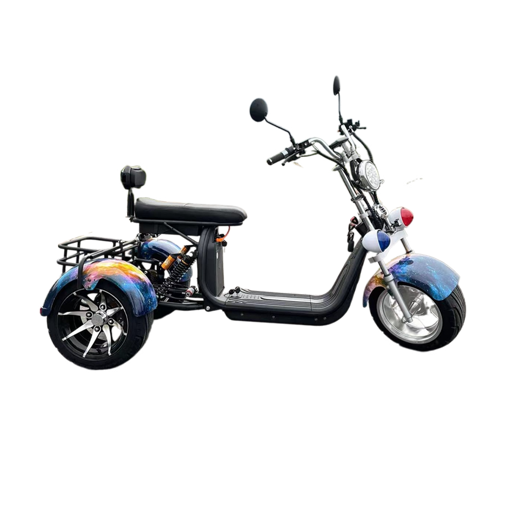 GLIDER HALLEY SC 08 25km/h More Motorbike/Motorcycle/Scooter Electric Cruise Lithium 60V at 12-20AH (Details 1000W - Three-Wheel Battery Unlock Power Inside)*