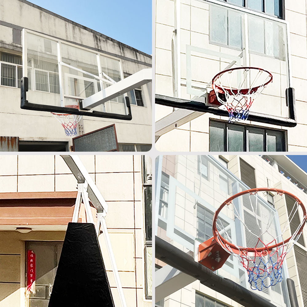 DUNK MASTER SG-2 Ironman Portable Basketball Duty System Basketball Hoop Ring Stand Heavy Professional