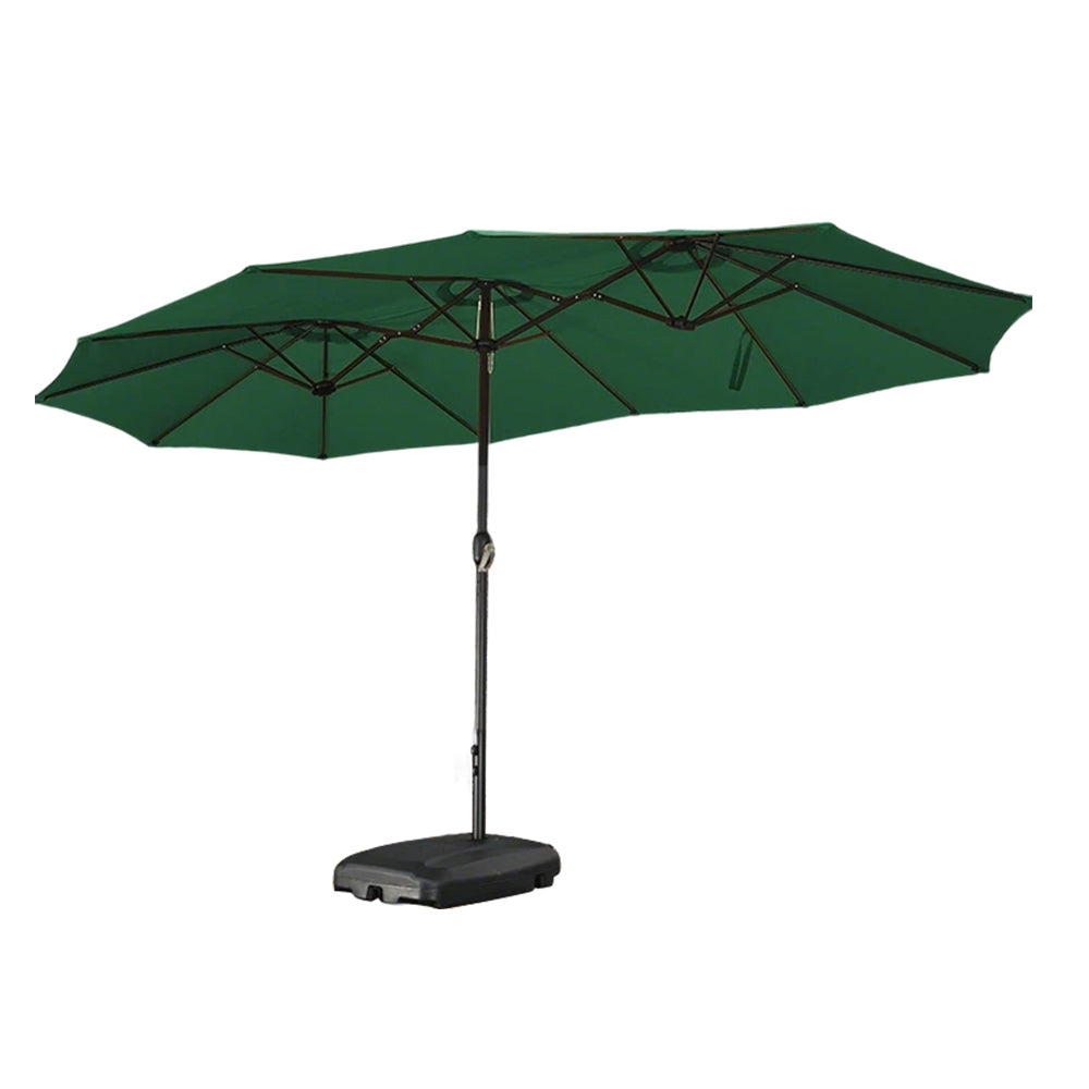 SOLARA Outdoor - Protection, Carbon UV - Frame Umbrella Steel Wind-Resistant Green
