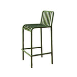 SOLARA Outdoor Iron - Thickened Waterproof Stable Design Rustproof Finish, Durable Chair Construction, 42cm Nano-Baked and Steel Green