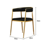 SOLARA Dining High-Density Leather Load-Bearing Iron Durable Backrest Foam, Frame, Comfortable Chair with Sturdy - Design Strong Black
