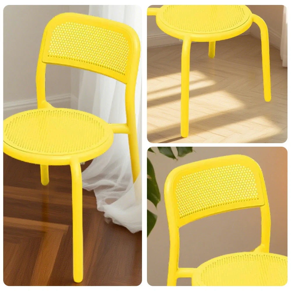 SOLARA Outdoor - Aluminum Furniture Chair Durable - Table, Alloy Rust-Resistant Sofa Set Yellow