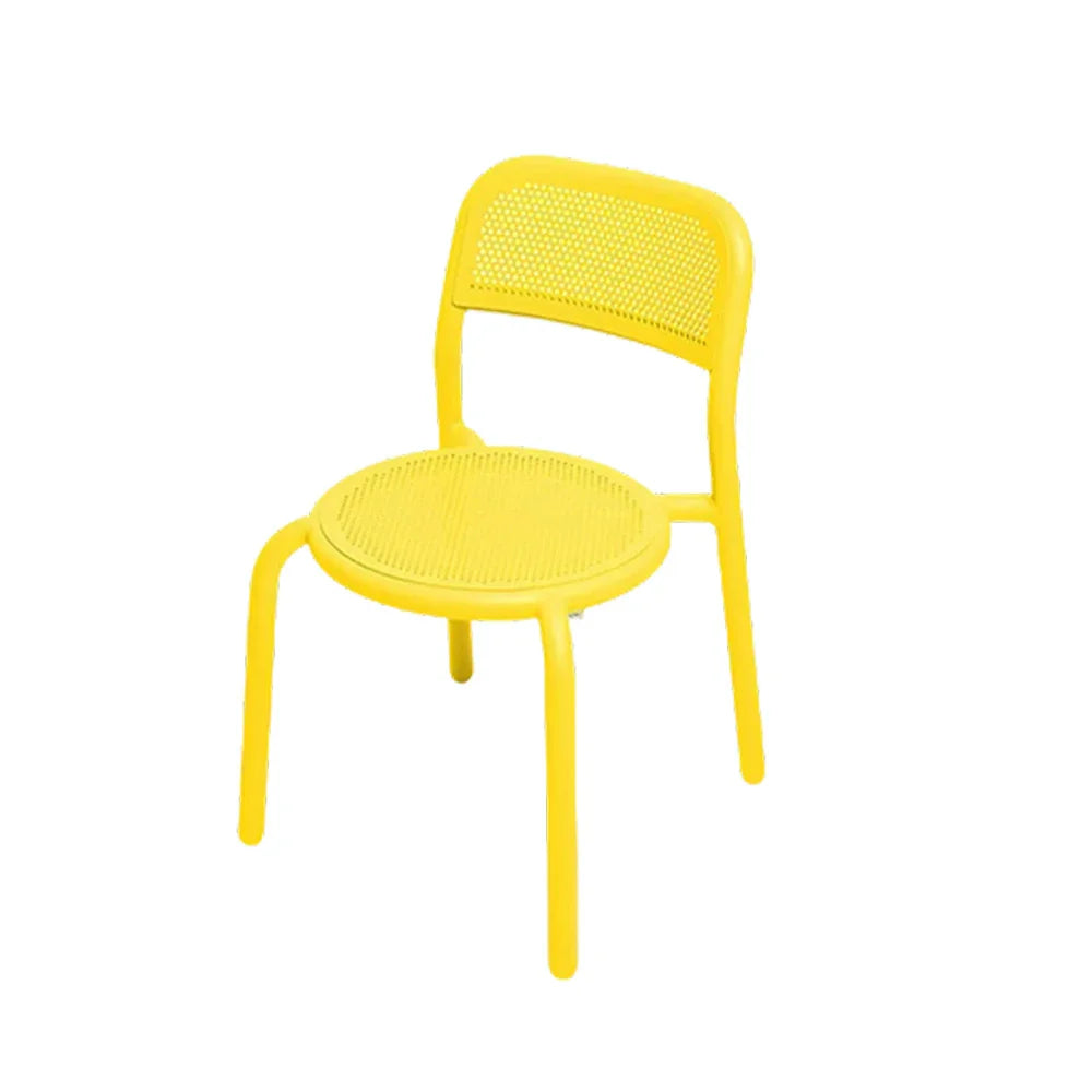 SOLARA Outdoor - Aluminum Furniture Chair Durable - Table, Alloy Rust-Resistant Sofa Set Yellow