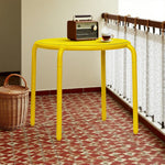 SOLARA Outdoor - Aluminum Furniture Chair Durable - Table, Alloy Rust-Resistant Sofa Set Yellow