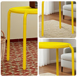 SOLARA Outdoor - Aluminum Furniture Chair Durable - Table, Alloy Rust-Resistant Sofa Set Yellow