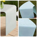 SOLARA Outdoor Portable Design Dissipation, Corrosion-Resistant, - Alloy Heat Chair Aluminum-Magnesium - Blue