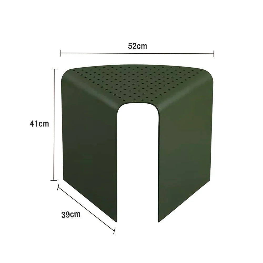 SOLARA Outdoor Dissipation, Alloy Aluminum-Magnesium Corrosion-Resistant, Design - Chair - Heat Portable Green