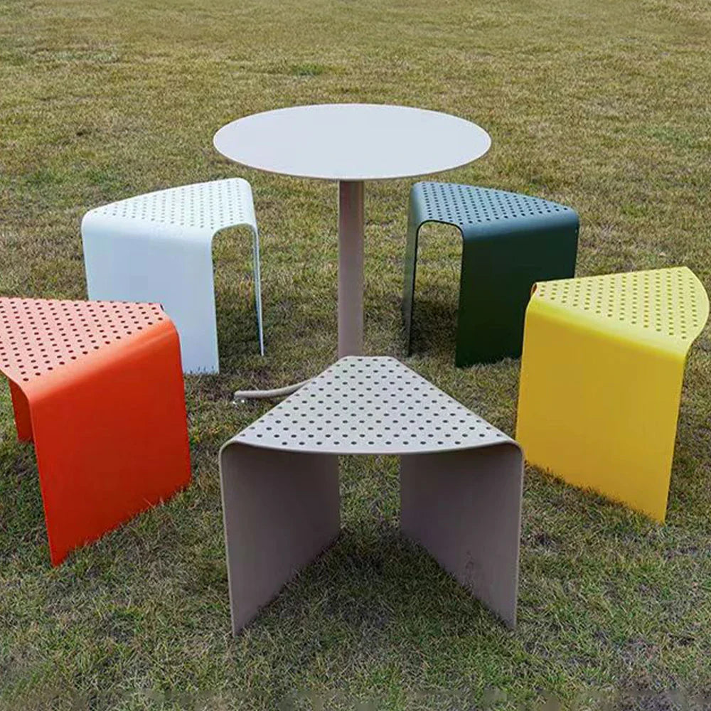 SOLARA Outdoor Alloy Design Corrosion-Resistant, - Chair Aluminum-Magnesium Durable - Khaki